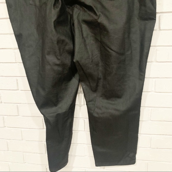 Eileen Fisher Women’s Coated Black Slim Ankle Jean - Picture 13 of 14